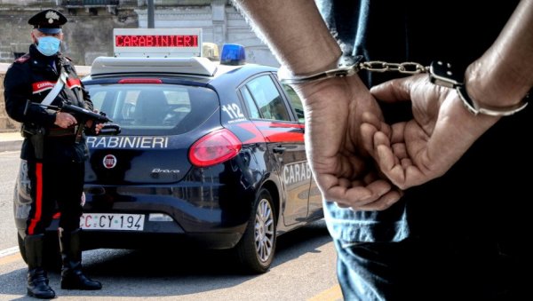 НАПАО КАРАБИЊЕРЕ, ПА ПОКУШАО ДА ИМ ОТМЕ ПИШТОЉ: Држављанин Србије направио хаос у Италији НАПАО КАРАБИЊЕРЕ, ПА ПОКУШАО ДА ИМ ОТМЕ ПИШТОЉ: Држављанин Србије направио хаос у Италији