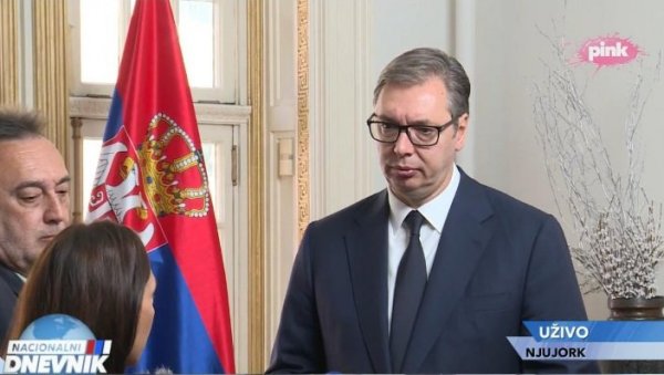 ВУЧИЋ ИЗ ЊУЈОРКА: Запад ће, готово сигурно покушати да искључи Русију из СБ УН ВУЧИЋ ИЗ ЊУЈОРКА: Запад ће, готово сигурно покушати да искључи Русију из СБ УН