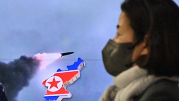 СЕВЕРНА КОРЕЈА ИСПАЛИЛА НОВУ РАКЕТУ: Потпредседница САД Камила Харис недавно осудила лансирање СЕВЕРНА КОРЕЈА ИСПАЛИЛА НОВУ РАКЕТУ: Потпредседница САД Камила Харис недавно осудила лансирање