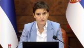 PREMIJERKA ANA BRNABIĆ: Pritisak koji Srbija danas trpi direktno srazmeran stepenu licemerja velikih sila koje nas pritiskaju