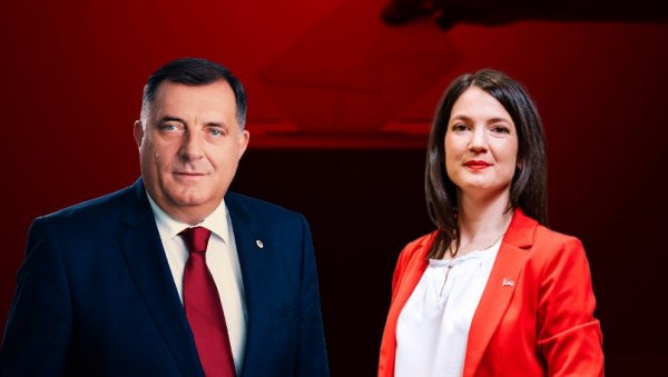ИЗБОРИ У РС: Јелена Тривић прогласила победу; Додик објављује на Твитеру да води ИЗБОРИ У РС: Јелена Тривић прогласила победу; Додик објављује на Твитеру да води