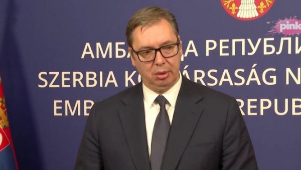 ВУЧИЋ ПОРУЧИО ИЗ БУДИМПЕШТЕ: Верујем да ћемо бити под још већим економским и енергетским притиском (ВИДЕО) ВУЧИЋ ПОРУЧИО ИЗ БУДИМПЕШТЕ: Верујем да ћемо бити под још већим економским и енергетским притиском (ВИДЕО)