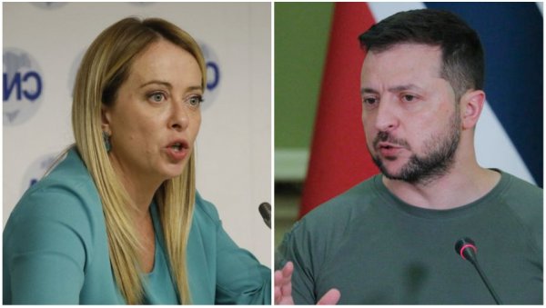 ЂОРЂА МЕЛОНИ РАЗГОВАРАЛА СА ЗЕЛЕНСКИМ: Обећала сваку врсту помоћи, помињани и ПВО системи ЂОРЂА МЕЛОНИ РАЗГОВАРАЛА СА ЗЕЛЕНСКИМ: Обећала сваку врсту помоћи, помињани и ПВО системи