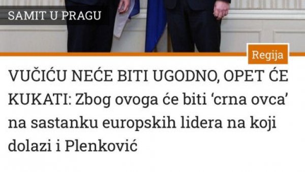 ПРЕТЊЕ ХРВАТСКИХ МЕДИЈА ПРЕДСЕДНИКУ СРБИЈЕ И НАШОЈ ЗЕМЉИ: Вучићу неће бити угодно, опет ће кукати