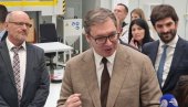 НОВА ФАБРИКА У СРБИЈИ: Вучић у Новој Пазови - Не постоји лепша и важнија вест за Србију од ове данас НОВА ФАБРИКА У СРБИЈИ: Вучић у Новој Пазови - Не постоји лепша и важнија вест за Србију од ове данас