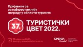 „TURISTIČKI CVET 2022“: Objavljen konkurs za najprestižniju nagradu u turizmu „TURISTIČKI CVET 2022“: Objavljen konkurs za najprestižniju nagradu u turizmu