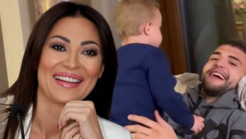 BURA EMOCIJA NAKON POZIVA SA VELJKOM IZ RUSIJE: Ceca drži malog Željka u krilu i priča sa sinom - Porodična scena dirnula scena dirnula sve