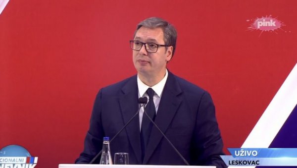 СРБИЈА НИЈЕ ШАКА ЗОБИ: Снажна порука Вучића - Ми немамо резервну отаџбину, размислите још једанпут хоћете ли на нас поново СРБИЈА НИЈЕ ШАКА ЗОБИ: Снажна порука Вучића - Ми немамо резервну отаџбину, размислите још једанпут хоћете ли на нас поново