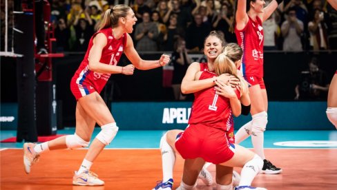 A SAD NA ZLATO U PARIZU: Odbojkaškice Srbije presrećne: Još jednom smo pokazale zašto smo jedna od najboljih reprezentacija na svetu!