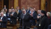 ОЧЕКУЈЕМ ДА ВАМ ИНТЕРЕСИ СРБИЈЕ И НАШЕГ НАРОДА БУДУ ЈЕДИНИ ЦИЉ Вучић се огласио након полагања заклетве нове Владе (ФОТО)
