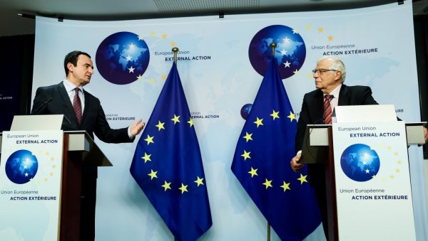 КУРТИЈЕМ СУ РАЗОЧАРАНИ, УМЕСТО ДА ГА ПРИТИСНУ: Благе реакције ЕУ и САД на одбијање Приштине да продужи рок за пререгистрацију возила на КиМ КУРТИЈЕМ СУ РАЗОЧАРАНИ, УМЕСТО ДА ГА ПРИТИСНУ: Благе реакције ЕУ и САД на одбијање Приштине да продужи рок за пререгистрацију возила на КиМ
