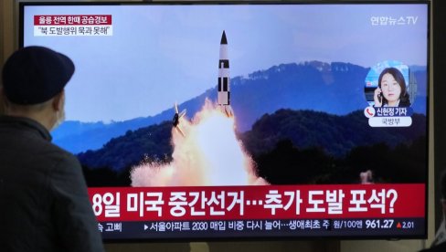 PRVA OVE GODINE: Severna Koreja ispalila balističku raketu ka Japanskom moru, tenzije sve veće