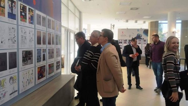 У ПАРАЋИНУ ПОЧЕО “СТРИП ФЕСТ“: На конкурс стигли радови из десет европских земаља У ПАРАЋИНУ ПОЧЕО “СТРИП ФЕСТ“: На конкурс стигли радови из десет европских земаља