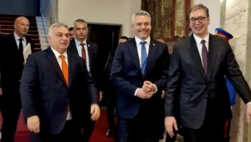VUČIĆ, NEHAMER I ORBAN: Sledeće nedelje trilateralni sastanak u Beču VUČIĆ, NEHAMER I ORBAN: Sledeće nedelje trilateralni sastanak u Beču