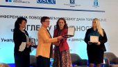 ПРИЗНАЊЕ ЗА УНАПРЕЂЕЊЕ ПОЛОЖАЈА ЖЕНА НА СЕЛУ: Врање међу прва три града у Србији ПРИЗНАЊЕ ЗА УНАПРЕЂЕЊЕ ПОЛОЖАЈА ЖЕНА НА СЕЛУ: Врање међу прва три града у Србији