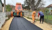 NEMA VIŠE GAŽENJA BLATA: Novi asfalt za sedam sokaka u Senju kod Ćuprije NEMA VIŠE GAŽENJA BLATA: Novi asfalt za sedam sokaka u Senju kod Ćuprije