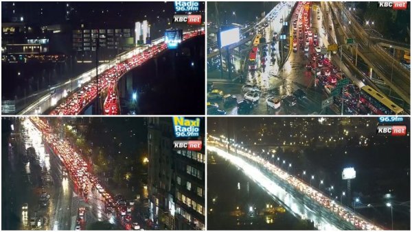 КОЛАПС У БЕОГРАДУ: Свуда огромне гужве, закрчени мостови, паралисан и центар града (ФОТО) КОЛАПС У БЕОГРАДУ: Свуда огромне гужве, закрчени мостови, паралисан и центар града (ФОТО)