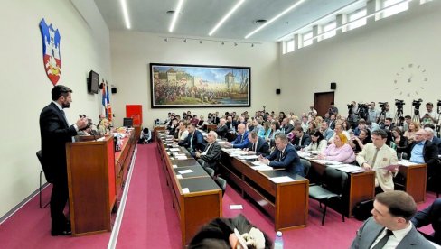 ODBORNICI O REBALANSU BUDŽETA I NOVIM PROJEKTIMA Sednica Skupštine Grada zakazana za sredu ODBORNICI O REBALANSU BUDŽETA I NOVIM PROJEKTIMA Sednica Skupštine Grada zakazana za sredu