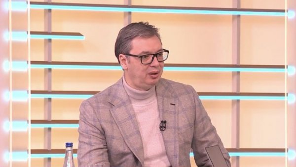 ВУЧИЋ НА ТВ ПРВА: Председник о сутрашњим разговорима у Бриселу, борби против криминала, енергетској кризи, Пиксијевим орловима... ВУЧИЋ НА ТВ ПРВА: Председник о сутрашњим разговорима у Бриселу, борби против криминала, енергетској кризи, Пиксијевим орловима...
