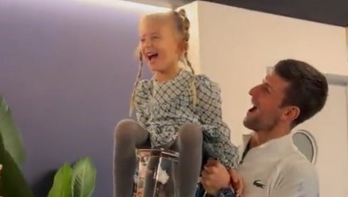 OVO NEMA CENU: Pogledajte kako je Tara Đoković sa tatom raznežila planetu (VIDEO) OVO NEMA CENU: Pogledajte kako je Tara Đoković sa tatom raznežila planetu (VIDEO)