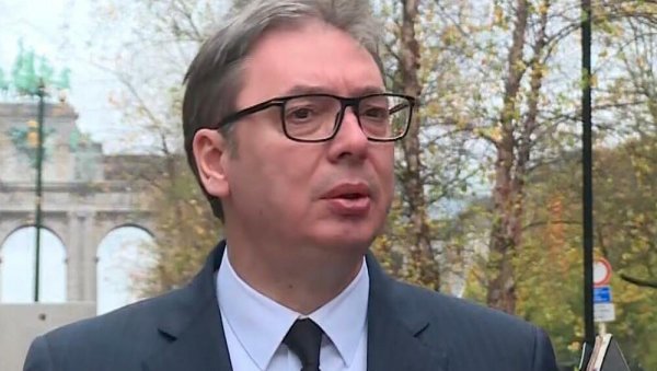 ПРЕДСЕДНИК ВУЧИЋ ИЗ БРИСЕЛА: Из мени нејасних разлога нисмо успели да постигнемо апсолутно никакав договор ПРЕДСЕДНИК ВУЧИЋ ИЗ БРИСЕЛА: Из мени нејасних разлога нисмо успели да постигнемо апсолутно никакав договор