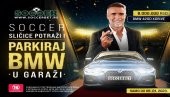 SOCCER sličice potraži i parkiraj BMW u garaži!