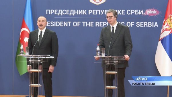 ВУЧИЋ НАЈАВИО: У наредних 20 дана посетићу Баку - Србија показала да је поуздан партнер ВУЧИЋ НАЈАВИО: У наредних 20 дана посетићу Баку - Србија показала да је поуздан партнер