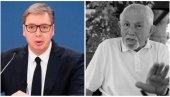 УВЕК ЈЕ БИО НА СТРАНИ СРБИЈЕ И СРПСКОГ НАРОДА: Вучић упутио телеграм саучешћа породици Милована Данојлића