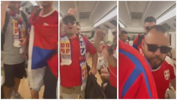 НАРАВНО ДА СУ ТО РАДИЛИ: Српски навијачи ушли у метро у Дохи, а тамо... (ВИДЕО) НАРАВНО ДА СУ ТО РАДИЛИ: Српски навијачи ушли у метро у Дохи, а тамо... (ВИДЕО)