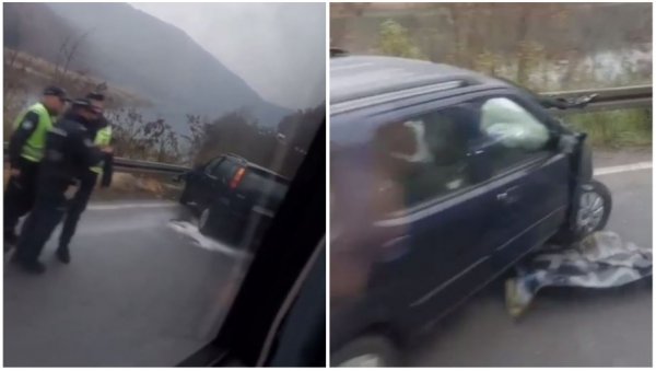 ВОЗАЧ ПОДЛЕГАО ПОВРЕДАМА: Прва жртва саобраћајне несреће код Чачка (ВИДЕО) ВОЗАЧ ПОДЛЕГАО ПОВРЕДАМА: Прва жртва саобраћајне несреће код Чачка (ВИДЕО)