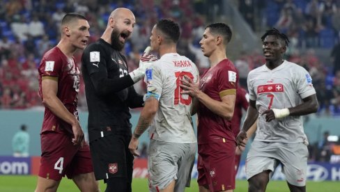 ŠTA RADI OVA FIFA?! DŽaka provocirao orlove na Svetskom prvenstvu, a jedino Srbija kažnjena - i to drakonski