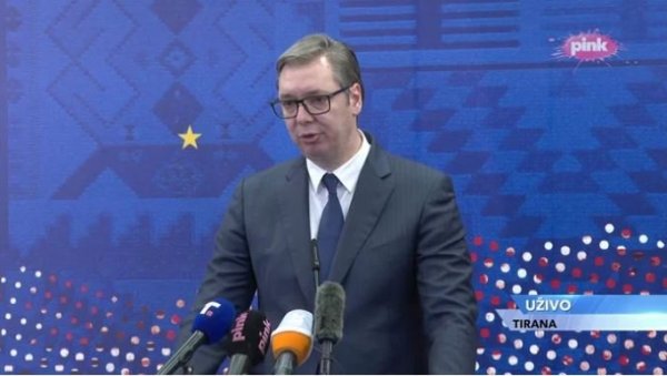 ПРЕДСЕДНИК ВУЧИЋ: Приштина се и данас понашала супротно Бриселском споразуму, добро је да нема настрадалих ПРЕДСЕДНИК ВУЧИЋ: Приштина се и данас понашала супротно Бриселском споразуму, добро је да нема настрадалих
