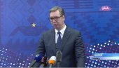 ВУЧИЋ СЕ ОБРАТИО ИЗ ТИРАНЕ: Данашњи састанци били су благородни и даровити - добро је да смо били присутни ВУЧИЋ СЕ ОБРАТИО ИЗ ТИРАНЕ: Данашњи састанци били су благородни и даровити - добро је да смо били присутни