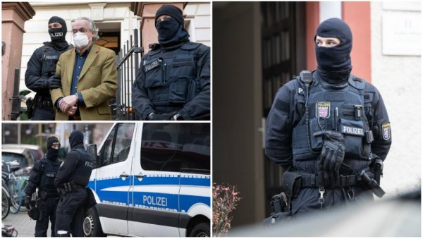 АРИСТОКРАТА ПЛАНИРАО ДРЖАВНИ УДАР! Паника у Немачкој - до зуба наоружани специјалци врше рације (ФОТО) АРИСТОКРАТА ПЛАНИРАО ДРЖАВНИ УДАР! Паника у Немачкој - до зуба наоружани специјалци врше рације (ФОТО)