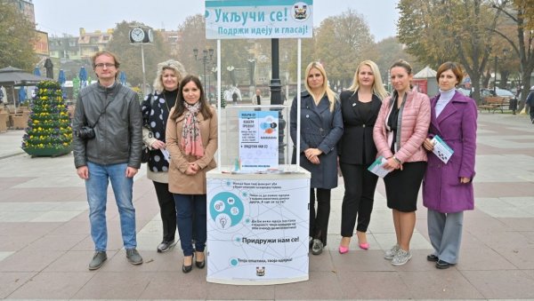 ГРАДЊА ПО ЖЕЉИ ГРАЂАНА: За Партиципативно буџетирање у Руми 60 милиона динара ГРАДЊА ПО ЖЕЉИ ГРАЂАНА: За Партиципативно буџетирање у Руми 60 милиона динара