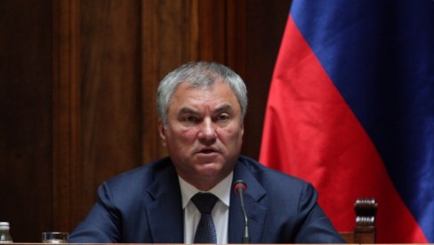 PREDSEDNIK DRŽAVNE DUME VOLODIN: Političari koji gube u Srbiji moraju da priznaju izbor naroda, SAD i EU nisu dobile „marionetske poslanike“