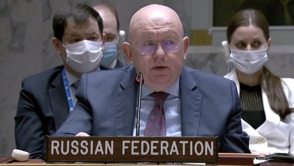 АМБАСАДОР РУСИЈЕ У УН НЕБЕНЗЈА: Запад свесно прећуткује информације о жртвама у Донбасу