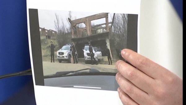 ВУЧИЋ ПОКАЗАО ФОТОГРАФИЈЕ ТЕРОРА КРОЗ КОЈИ ПРОЛАЗЕ СРБИ: Малтретирали човека у колицима, акцију водиле јединице из Албаније