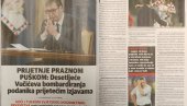 HRVATI SE OKOMILI NA VUČIĆA: Razapinju ga zbog prognoze utakmice i nacionalnog stadiona (FOTO)