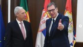 ВЕЛИКИ ДИПЛОМАТСКИ ЈУБИЛЕЈ: Председник Вучић на састанку са шефом дипломатије Португала (ФОТО)