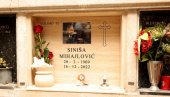 ПЛИШАНИ ЛАВ, РУЖЕ И ПОРУКА ПОРОДИЦЕ НА СРПСКОМ: Овде је сахрањен Синиша Михајловић (ФОТО) ПЛИШАНИ ЛАВ, РУЖЕ И ПОРУКА ПОРОДИЦЕ НА СРПСКОМ: Овде је сахрањен Синиша Михајловић (ФОТО)