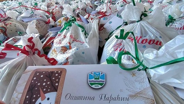 НОВОГОДИШЊИ ПАКЕТИЋИ У ПАРАЋИНУ: За децу до шест година пријављивање до петка НОВОГОДИШЊИ ПАКЕТИЋИ У ПАРАЋИНУ: За децу до шест година пријављивање до петка
