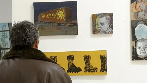 ПАНЧЕВАЦ МЕЂУ ПОЖАРЕВЉАНИМА: У Галерији савремене уметности излаже Игор Гардиновачки ПАНЧЕВАЦ МЕЂУ ПОЖАРЕВЉАНИМА: У Галерији савремене уметности излаже Игор Гардиновачки