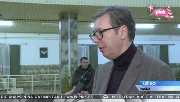 ТО ЈЕ ЗА НАС ВЕЛИКА СТВАР Вучић пре састанка са Србима са КиМ - Данас смо први пут добили нешто што се односи на наша права ТО ЈЕ ЗА НАС ВЕЛИКА СТВАР Вучић пре састанка са Србима са КиМ - Данас смо први пут добили нешто што се односи на наша права