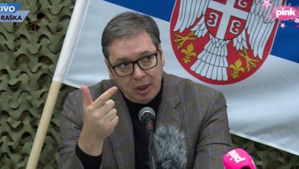 НЕ МОГУ ДА ВАС ЛОВЕ КАО ЗЕЧЕВЕ! Вучић поручио - Ако крену, постаћемо вукови НЕ МОГУ ДА ВАС ЛОВЕ КАО ЗЕЧЕВЕ! Вучић поручио - Ако крену, постаћемо вукови
