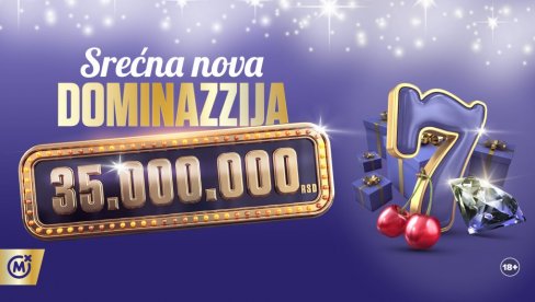Novogodišnja poslastica od 35.000.000 dinara Novogodišnja poslastica od 35.000.000 dinara