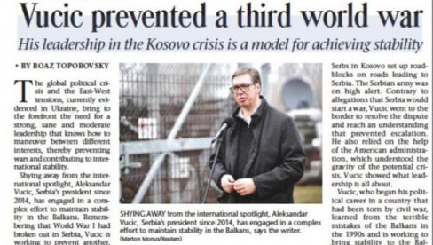 VUČIĆ SPREČIO TREĆI SVETSKI RAT Svetski mediji: Pokazao šta znači biti lider VUČIĆ SPREČIO TREĆI SVETSKI RAT Svetski mediji: Pokazao šta znači biti lider