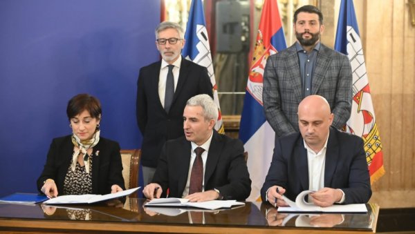 ПОТПИСАН УГОВОР О УСЛУГАМА ОПЕРАТОРСКЕ ПОМОЋИ Шапић: Пројекат Београдског метроа коначно иде својом динамиком ПОТПИСАН УГОВОР О УСЛУГАМА ОПЕРАТОРСКЕ ПОМОЋИ Шапић: Пројекат Београдског метроа коначно иде својом динамиком