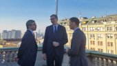 VUČIĆ I MALI SA AL NAHJANOM: Beograd na vodi - simbol našeg glavnog grada koji je putokaz za budućnost