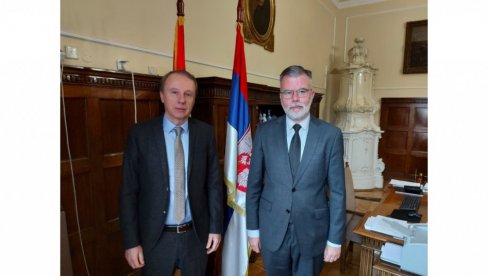 BOLJA SARADNJA: Rektor UB razgovarao sa direktorom Muzeja žrtava genocida
